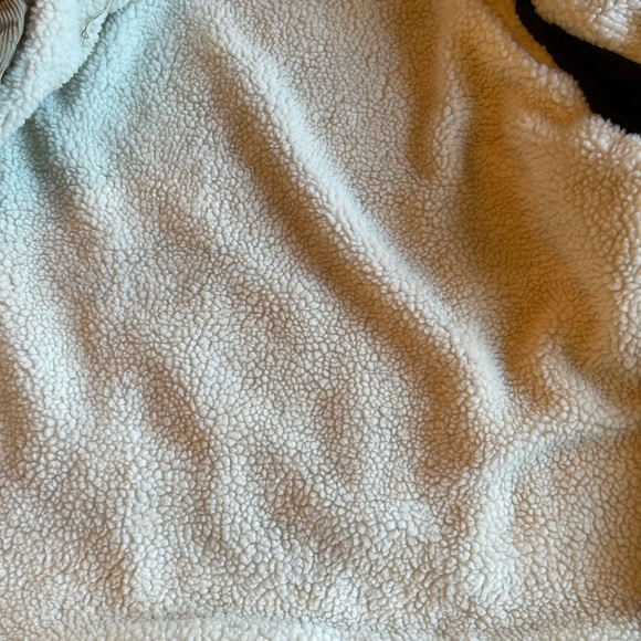 Brooklyn Cloth Tan Corduroy Sherpa-Lined Utility Jacket - Picture 6 of 7